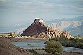 Ladakh - Stakna Gompa built on a mountain spur